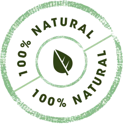 100% natural